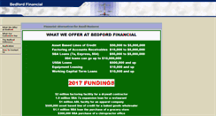Desktop Screenshot of bedfordfinancial.com