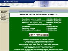 Tablet Screenshot of bedfordfinancial.com